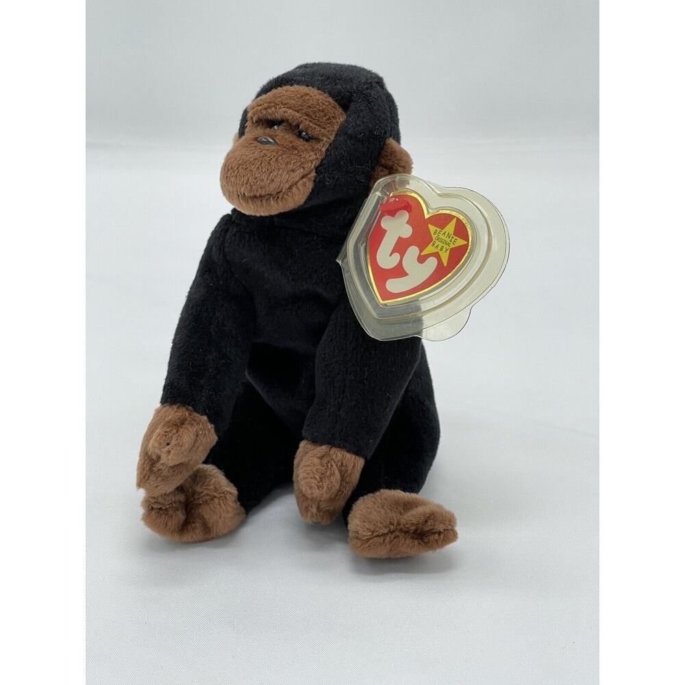 Ty‎ Beanie Baby Congo The Gorilla Plush 1996 Vintage 90's